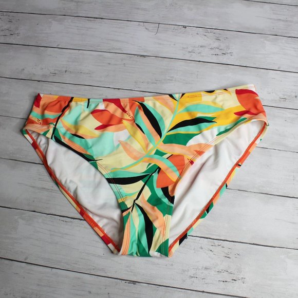 Mynah Swimwear Women's Mid Rise Bikini Swim Bottoms Plus Size 18W - Picture 1 of 5